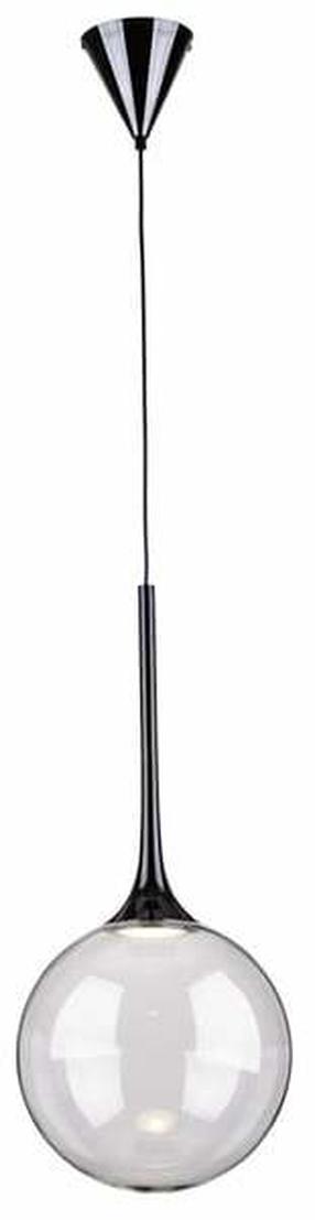 Lampa karināms Spot-Light Ballare, LED, 2700 °K, 1 x 9 W, caurspīdīga krās. / melna krās., 30 x 30 cm