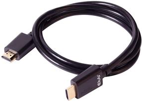 Vads Club 3D HDMI male, HDMI male, 3 m, melna krās.