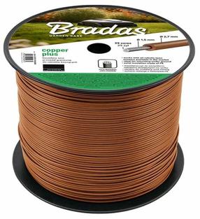 Ritė su vielute Bradas Copper Plus, 5000 cm, oranžinė sp.