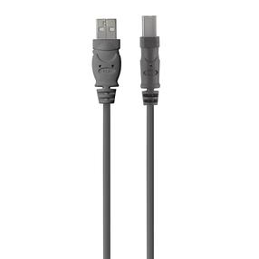Kabelis Belkin, USB Type A/USB Type B, pelēka krās.