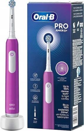 Elektriline hambahari Braun Oral-B Junior Pro, violetne v.