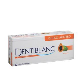 Dantų pastų rinkinys Dentiblanc Whitening Papaya, 200 ml