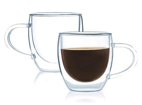  Topeltklaasist kruusikomplekt Zyle Termo, läbipaistev v., 0.24 l