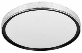Šviestuvas lubų Reality Varda R64811102, LED, 2700 - 6500 °K, 1 x 24 W, sidabro sp. / balta sp., 39 x 39 cm