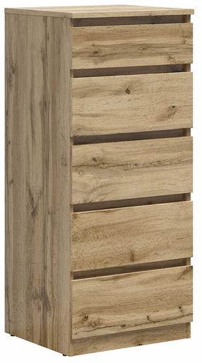 Komoda Tetrix, ruda sp., 115 cm x 50 cm x 45 cm