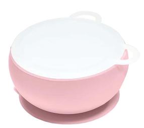 Bļoda MiniKoioi Bowly 101080002, 450 ml, No 6 mēnešiem, 12 cm, silikons, rozā krās.