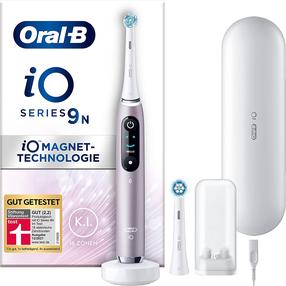Elektriline hambahari koos peade ja korpusega Braun Oral-B iO Series 9N, valge v./roosa v.
