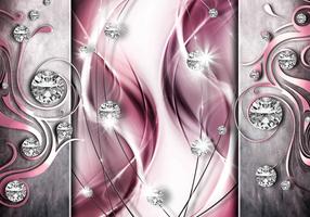 Fototapeet Artgeist Pink And Diamonds, 315 cm x 315 cm