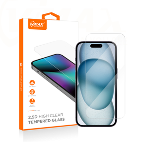 Защитное стекло для телефона Vmax Apple iPhone 16 Plus, 9H, 6.6 ″