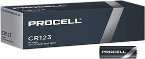 Батареи Duracell Procell, CR123A, 3 В