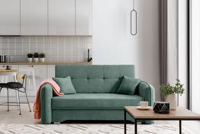 Sofa Laine Poco 100, žalia sp., 105 x 155 cm x 75 cm