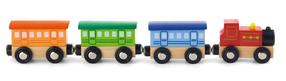 Žaislinis traukinys VIGA Train Set Accessory Classic Train 50819, įvairių spalvų