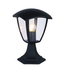 Pastatomas lauko šviestuvas Okko 078-PF, 60W, E27, IP43, juoda sp., 18 cm x 27.5 cm