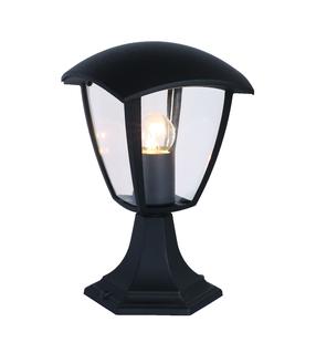 Brīvi stāvošs āra gaismeklis Okko 078-PF, 60W, E27, IP43, melna krās., 18 cm x 27.5 cm