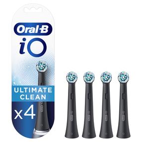 Elektrinio dantų šepetėlio galvutė Oral-B Ultimate Clean, juoda sp., 4 vnt.