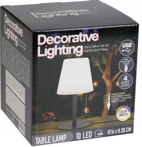 Stalinis šviestuvas Mondex Decorative, LED, balta sp./juoda sp.