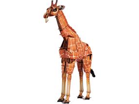 3D пазл MakeBug Giraffe MB-B-0011, 19 см x 15 см, коричневый цв.