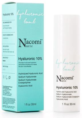 Sejas serums Nacomi Next Lvl Hyaluronic 10%, 30 ml