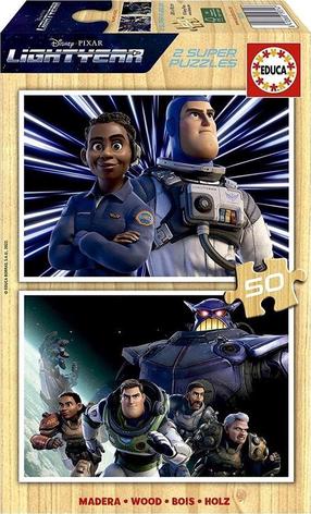 Koka puzle Educa Lightyear 19314, 100 gab.