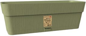 Lillekast Stefanplast Ethica 68252, plastik, 50 cm x 18 cm, roheline v.