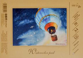 Akvarelės popierius SMLT, A4, 200 g/m², 29.5 cm x 20.8 cm