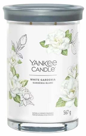 Žvakė, aromatinė Yankee Candle White Gardenia, 65 - 80 h, 567 g, balta sp.