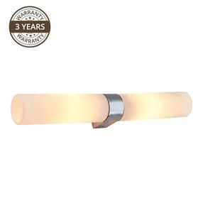 Valgusti seinale Domoletti 15527-2, E14, 2 x 40 W, valge v. / kroom v.