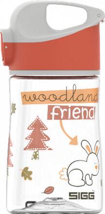 Vaikiška gertuvė Sigg Miracle Woodland Friend, 350 ml, 1 m., 7 cm, plastikas, skaidri sp.