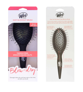 Juuksehari Wet Brush Easy Blow Out, must v.