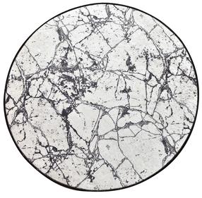 Vonios grindų kilimėlis Foutastic Marble 359CHL4273, įvairių spalvų, 140 cm x 140 cm, Ø 140 cm