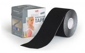 Тейпирование Sissel Kinesiology Tape, черный цв.