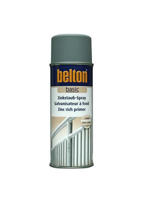 Krāsu aerosoli Belton Basic, karstumizturīgs, pelēka krās., 0.4 l