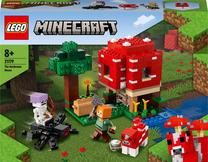Konstruktorius LEGO® Minecraft® Grybų namelis 21179, 272 vnt.