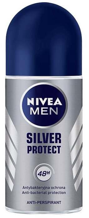 Vīriešu dezodorants Nivea Silver Protect, 50 ml