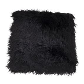 Āra krēsla spilvens House Nordic Lambskin 3981152, melna krās., 40 x 40 cm