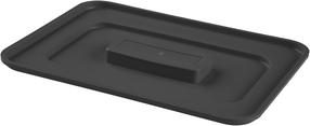Atkritumu tvertnes vāks Nord Clean 317317, pelēka krās., 10 l, 1.5 cm x 23 cm