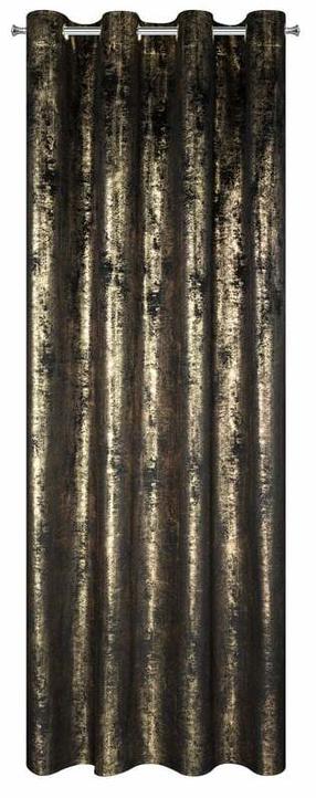 Nakts aizkari Renia, melna krās., 140 cm x 250 cm