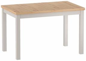 Valgomojo stalas išskleidžiamas Ramen, kašmyro sp./artisan oak sp., 120 - 160 cm x 75 cm x 75 cm