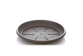 Lėkštelė vazonui Plasticotto STS00027-120, pilka sp., 27 cm