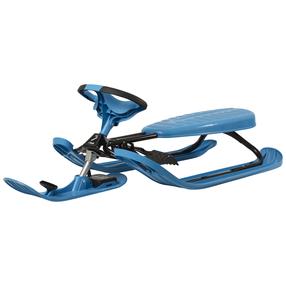 Ragavas ar stūri Stiga Snowracer, zila krās., 122.2 cm x 52 cm