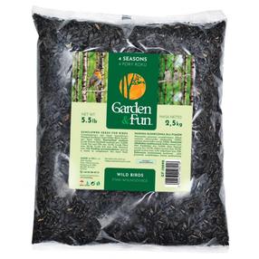 Семечки подсолнечника Garden&Fun 4 Seaasons GF-12890, для диких птиц, 1.6 кг