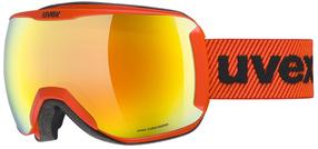 Лыжные очки Uvex Downhill 2100 CV, черный цв./желтый цв./зеленый цв.