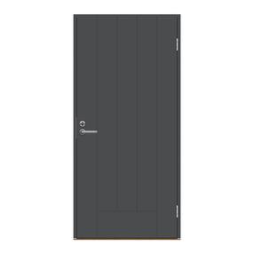 Uks Swedoor B0010, vasakpoolne, hall v., 208 x 98 x 11 cm
