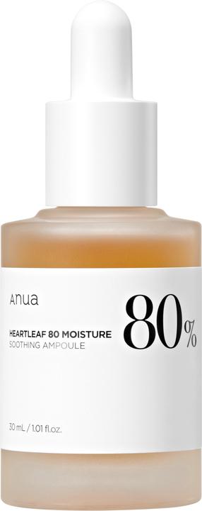 Ампулы для ухода за лицом Anua Heartleaf 80 Moisture Soothing Ampoule, 30 мл
