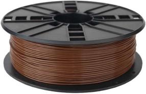 Филамент Gembird 3DP-PLA, 330 м, коричневый цв.