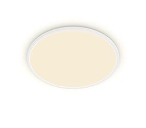 Светильник плафон Philips SuperSlim 929002666801, LED, 2700 °К, 1 x 22 Вт, абажур отсутствует / белый цв.