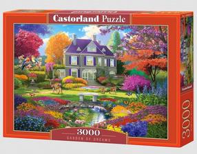 Puzle Castorland Garden Of Dreams 300655, 68 cm x 92 cm, 3000 gab., daudzkrāsaina