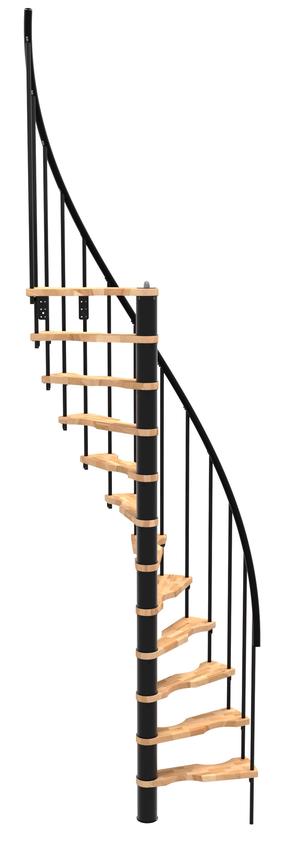 Sraigtiniai laiptai Minka Suono Smart, 78 cm x 305.5 cm