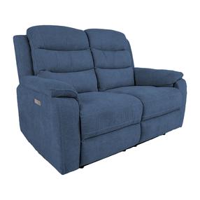 Sofa-reklaineris Home4you Mimi 14095, mėlyna sp., 93 x 153 cm x 102 cm