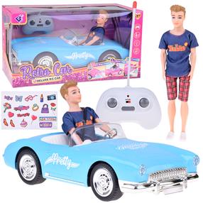 Rc lengvasis automobilis Retro Deluxe, mėlyna sp.